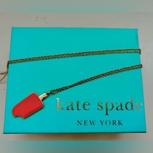 Kate Spade Gold Chain Popsicle Necklace